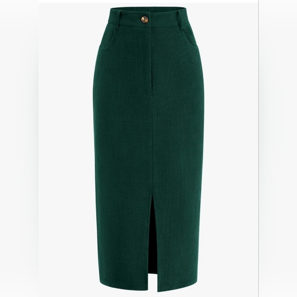 PrettyGarden Dresses & Skirts - Pretty Garden Corduroy Skirt